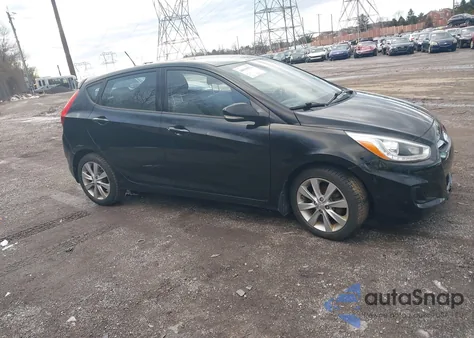 2014 Hyundai Accent Se from USA, damaged, VIN KMHCU5AE5EU169841